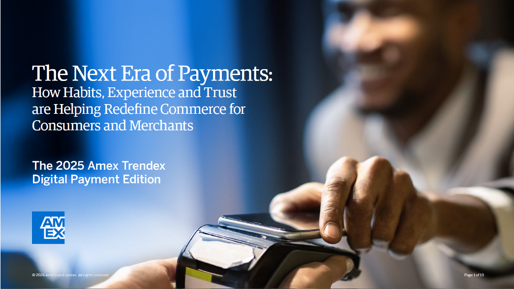Image of The 2025 Amex Trendex Digital Payment Edition